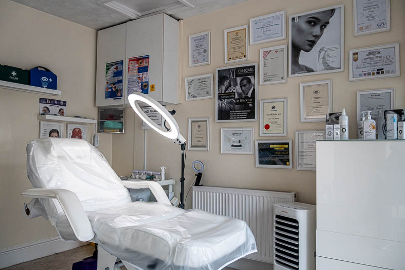 Aesthetics Clinic treatment chair